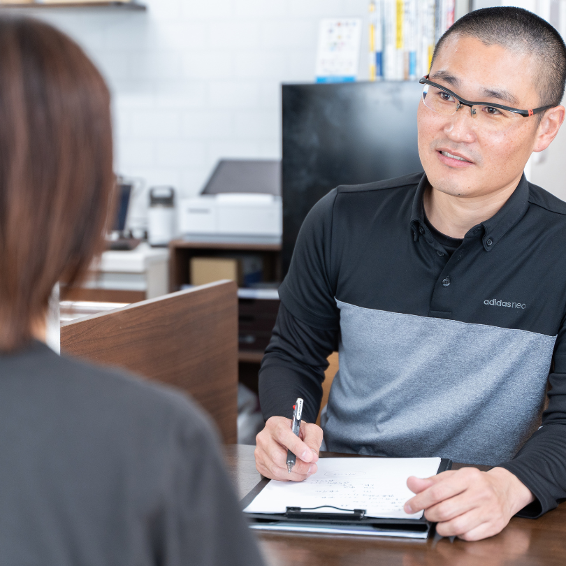 施術前後を可視化することで 自分の変化を実感!